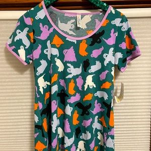 Lularoe ghost boos Halloween tee classic Xxs stretchy